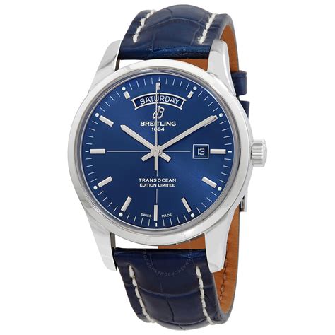 breitling big date|Breitling transocean day date blue.